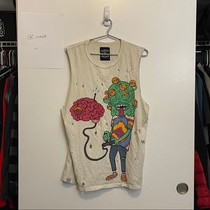 DropDead tank top size L